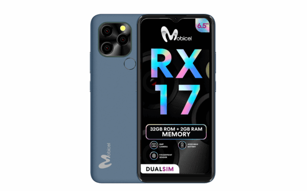 Mobicel RX17 Dual Sim 32Gb 4000mAh Blue & Grey