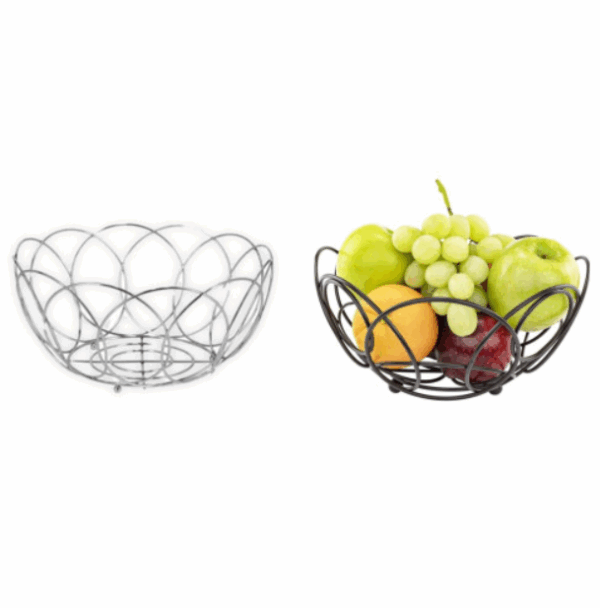 FRUIT BASKET BLK/SIL