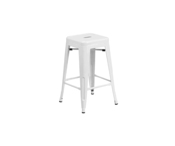 BAR STOOL METAL GREY - Image 2