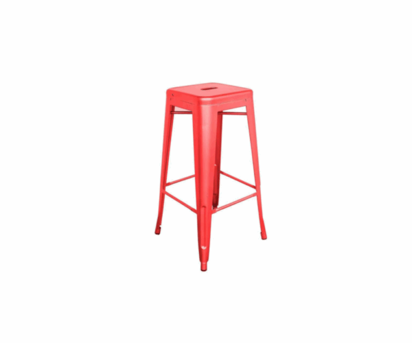 BAR STOOL METAL GREY - Image 4