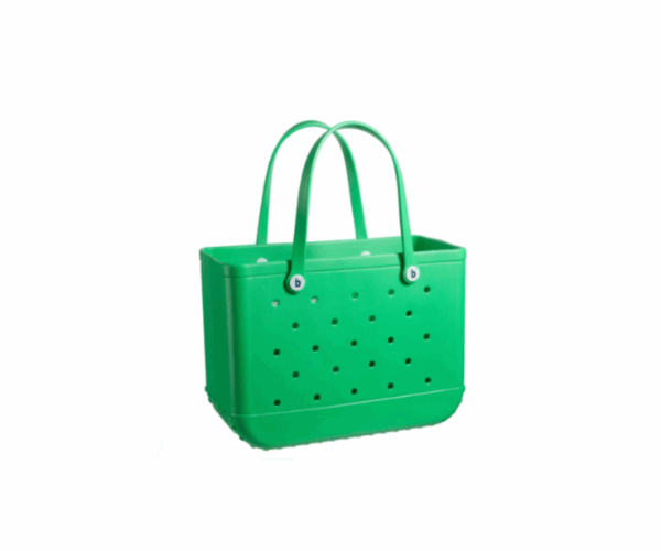 Large Tote Beach Handbag Bag - Green