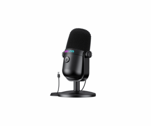 DW ONIKUMA USB Condenser Colorful Rgb Gaming Microphone - Black - M830
