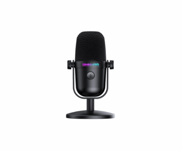 DW ONIKUMA USB Condenser Colorful Rgb Gaming Microphone - Black - M830 - Image 2