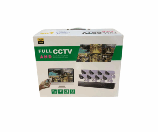 8 security Camera Kit - 1080p Wired CCTV Camera Surveillance With Night Vision - Image 3