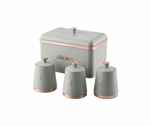 4pcs Bread Bin with Canisters - Image 2
