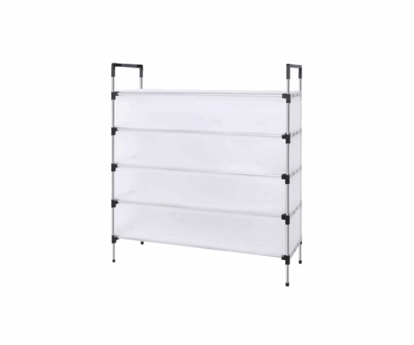 5-Layer Large-Capacity Dust-Proof Shoe Rack