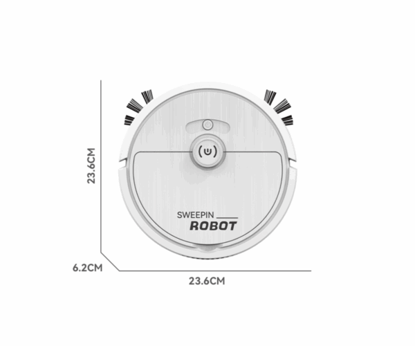 Robot Vacuum Cleaner - White - Image 2